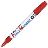 ARTLINE 400 PAINT MARKER BULLET 23MM RED