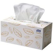 TORK 2170303 EXTRA SOFT FACIAL TISSUES 2 PLY WHITE BOX 224