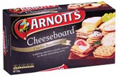 ARNOTTS CRACKERS CHEESE BOARD ASSORTED 250G