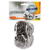 NORTHFORK STAINLESS STEEL SCOURER PACK 4