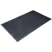 ADVANCE WORKSAVE ANTIFATIGUE MAT RUBBER L2950 X W890MM BLACK