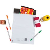 JIFFY SHURTUFF MAILER SATCHEL BAG 250 X 325MM ST2 WHITE PACK 100