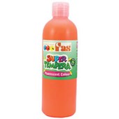 FAS SUPER TEMPERA PAINT 500ML FLUORO ORANGE