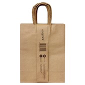 ECOPACK TWISTED HANDLE PAPER BAGS SMALL PACK 25