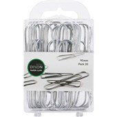 DIXON PAPER CLIPS 95MM PACK 20