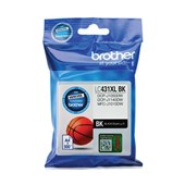 BROTHER LC431XLBK HIGH YIELD INK CARTRIDGE BLACK