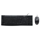 LOGITECH MK200 WIRED USB KEYBOARD AND MOUSE SET