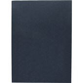 FM PRESENTATION FOLDER DOUBLE POCKET W220MM X H310MM MATTE NAVY PACK 10