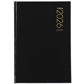 COLLINS DIARY APPOINTMENT A53A BLACK WEEK TO VIEW EVEN YEAR