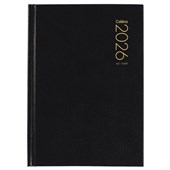 COLLINS DIARY POCKET A61 W104 X L148MM BLACK DAY PER PAGE EVEN YEAR