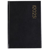 COLLINS DIARY POCKET A63 W104 X L148MM BLACK WEEK TO VIEW ODD YEAR