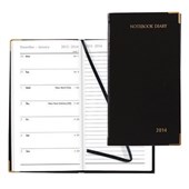 COLLINS DIARY CW7  POCKET WEEK TO VIEW BLACK EVEN YEAR