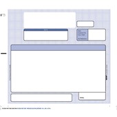 WICKLIFFE SOFTWARE ACCOUNTING FORM 673CBA INVOICE 2 PART 216 X 250MM CTN 1750