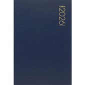 COLLINS DIARY A42 NAVY 2 DAYS PER PAGE EVEN YEAR
