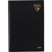 OPD DIARY A53 BLACK WEEK TO VIEW ODD YEAR