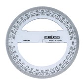 CELCO PROTRACTOR 360 DEGREES 100MM HANGSELL