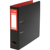 COLOURHIDE MIGHTY LEVER ARCH FILE PP A4 REDBLACK