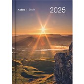 COLLINS DIARY A51 NZ MAJESTIC LANDSCAPES A5 ASSORTED COLOURS ODD YEAR