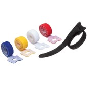 DURABLE CAVOLINE SELF GRIP CABLE TIES 20 X 200MM ASSORTED PACK 5