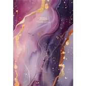 COLLINS MONTHLY PLANNER A4 GOLD GEOMETRIC EVEN YEAR