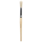 DAS ETERNA SERIES 1801 PAINT BRUSH NO 4 HOG HAIR ROUND SHORT HANDLE