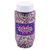 DAS GLITTER CONFETTI 250ML ASSORTED COLOURS