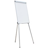 BOYD VISUALS FLIPCHART PRESENTER WITH ACRYLIC WHITE BOARD H900 X W600MM