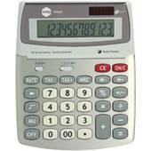 MARBIG DESKTOP CALCULATOR 12 DIGIT SILVER