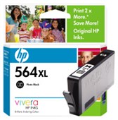 HP CB322WA 564XL INK CARTRIDGE HIGH YIELD PHOTO BLACK