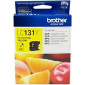 BROTHER LC131Y INK CARTRIDGE YELLOW