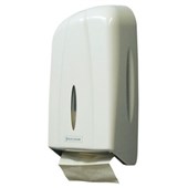 PAPER TOWEL DISPENSER PACIFIC TD200 D54 WHITE TRIM PLASTIC FREE ON LOAN