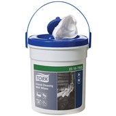 TORK 2316793 HAND CLEANING WET WIPES 1 PLY BUCKET 72 WIPES