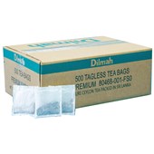 DILMAH TEA BAGS PREMIUM REGULAR TAGLESS BOX 500