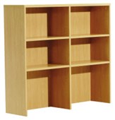 KNIGHT ERGOPLAN HUTCH W1200 X D300 X H1070MM TAWA