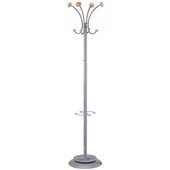 ALBA STILY COAT RACK METALLIC GREY