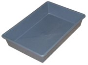 ROLA TOTE TRAY W270 X D395 X H75MM GREY