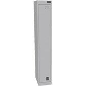 OPD STORAGE LOCKER 1 TIER W375 X D450 X H1800MM STONE GREY