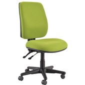 BURO ROMA OFFICE CHAIR HIGHBACK 2LEVER GREEN