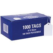 AVERY 993626 MERCHANDISE TAGS SIZE 26H 47 X 30MM WHITE BOX 1000