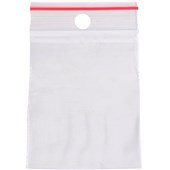 ESSELTE PLASTIC BAG RESEALABLE 45MU W40 X L50MM CLEAR PACK 50