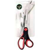 DIXON SCISSORS SOFT GRIP BLACK AND RED 210MM 8 INCH