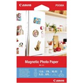 CANON MG101 MAGNETIC PHOTO PAPER 670GSM 4 X 6 INCH WHITE PACK 5