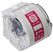 BROTHER CZ1004 LABEL ROLL 25MM X 5M WHITE