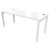 ZEALAND NOVAH DESK W1800 X D600 X H725MM WHITE BASE WHITE TOP