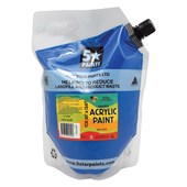 5 STAR NZACRYL ACRYLIC PAINT POUCH 15L COOL BLUE