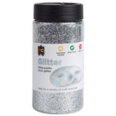 EC GLITTER SILVER 200GM