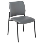 EDEN POLO PLUS VISITOR CHAIR BLACK FRAME CHARISMA GUNMETAL