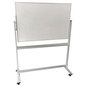 QUARTET PENRITE PREMIUM SLIMLINE MOBILE WHITEBOARD 1200 X 900MM