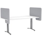 BOYD VISUALS ACOUSTIC DESK DIVIDER L800 X H540MM LIGHT GREY