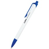 ICON TRIANGULAR BARREL BALLPOINT PEN MEDIUM BLUE